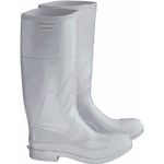 DUNLOP WHITE STEEL TOE RUBBER BOOTS
