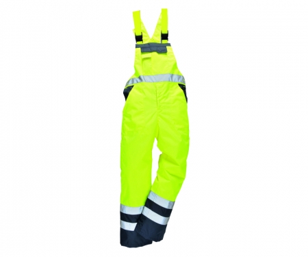 Portwest High Visibility Bib Overall Pants